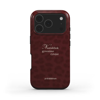 Neatidėliok gyvenimo rytojui