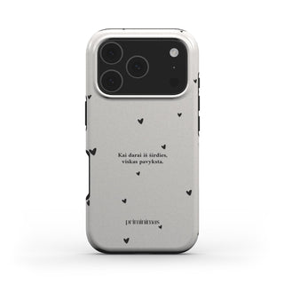 Kai darai iš širdies, viskas pavyksta