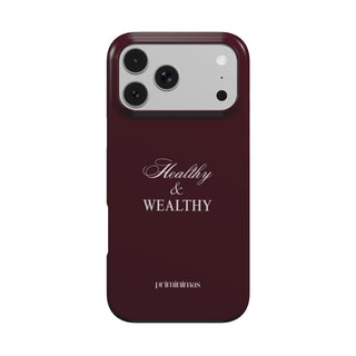 Healthy and Wealthy